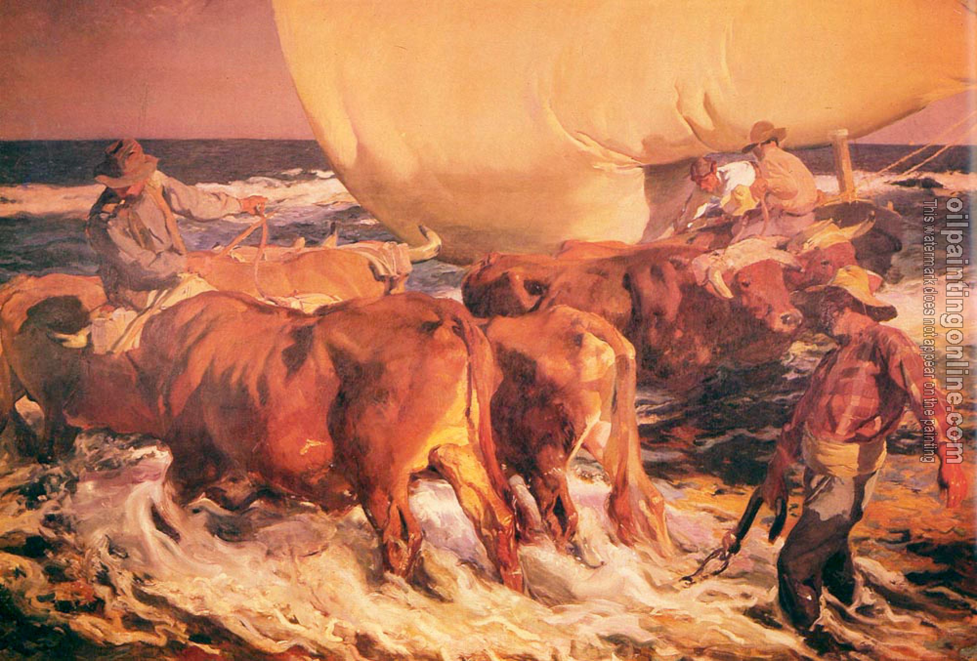 Joaquin Sorolla y Bastida - Sol De La Tarde